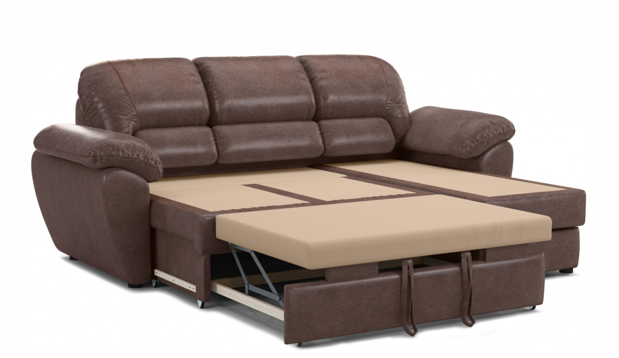 Диваны угловые, Бергамо угол левый с оттоманкой