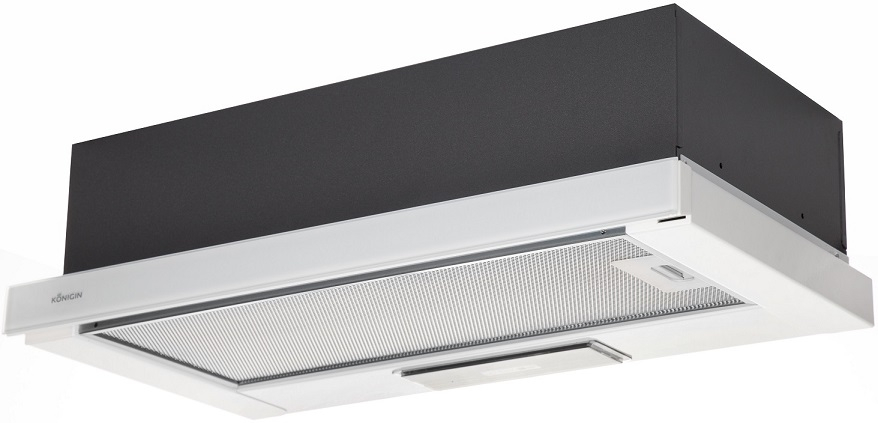 Вытяжки, Кухонная вытяжка Helena White Glass 60