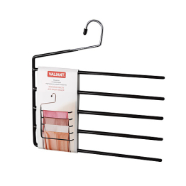 Вешалка для одежды пятиуровневая с противоск.покрытием 181002