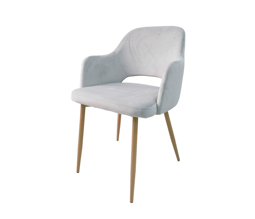 Стулья, Стул Konor металл под дерево/ткань (BOX-2)