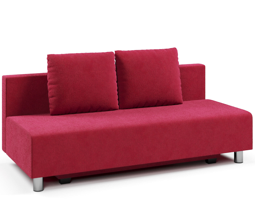 Диваны еврокнижки, Диван-кровать прямой Парма Комфорт еврокнижка,велюр