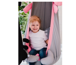 Подвесное кресло КОКОН -Игрушка Заяц