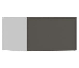 Квадро шкаф навесной 1 дв 60х36 см