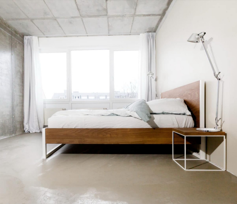 Кровати 160 см, Кровать в стиле лофт Ардено 1.6