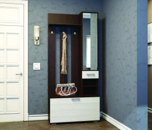 Прихожая Ника с зеркалом ЛДСП