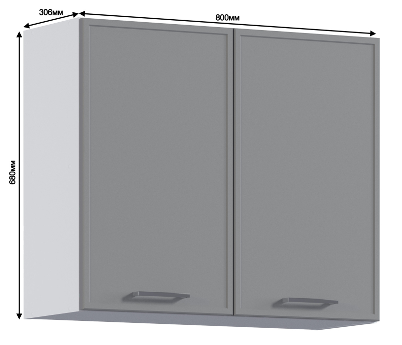 Мюнхен, Мюнхен шкаф 2 дв 80х68 см