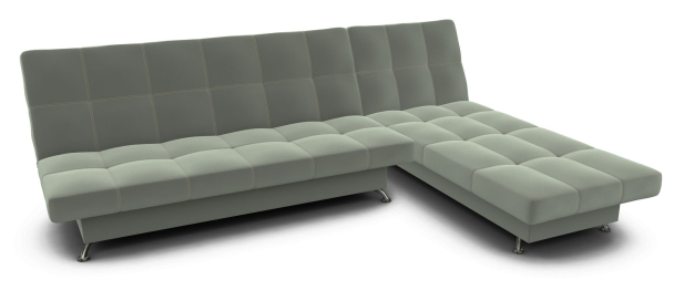 Угловой диван-кровать Санторини велюр