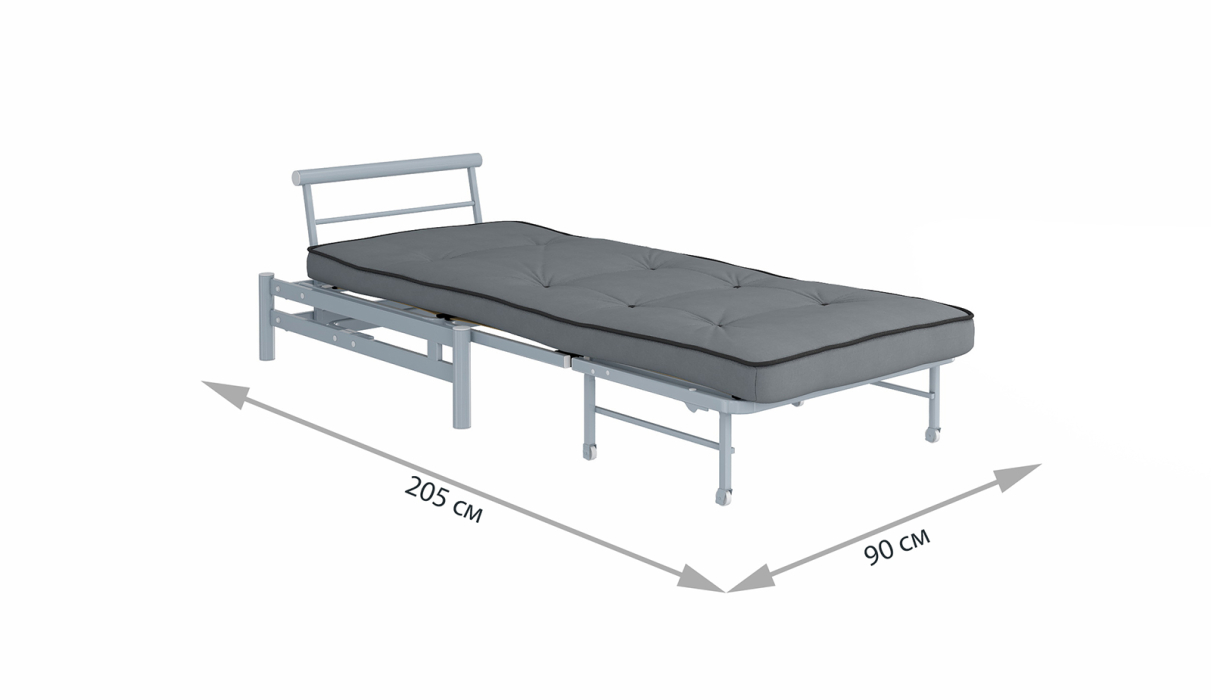 Кресла-кровати, Кресло-кровать Роджер Сканди серый