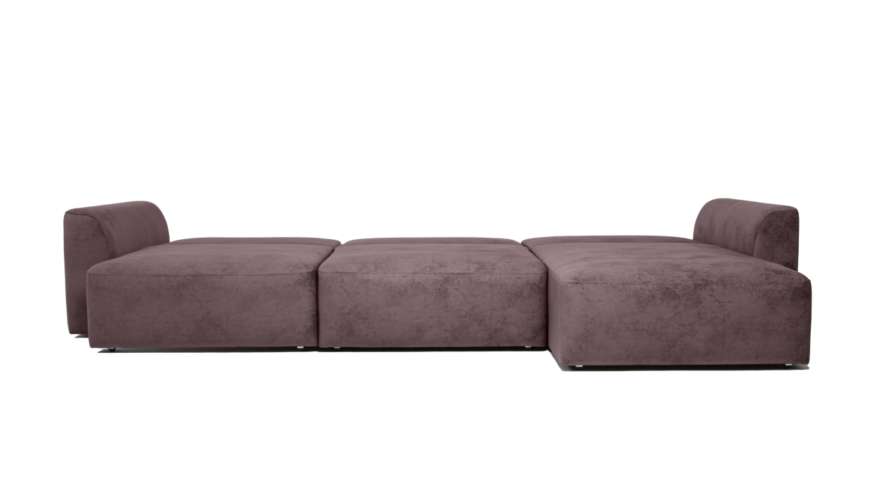 Диваны угловые в гостиную, Диван угловой Trump, велюр