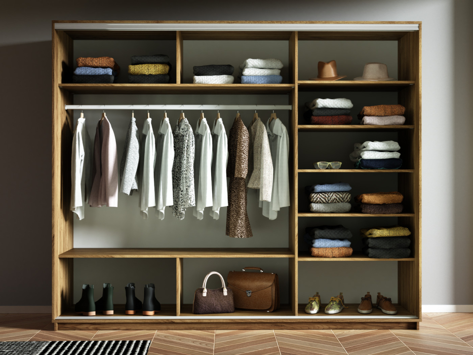 Шкафы-купе 3-х дверные, Шкаф-купе Экспресс 3-х дверный Фотопечать Калейдоскоп Стекла 180х60х220