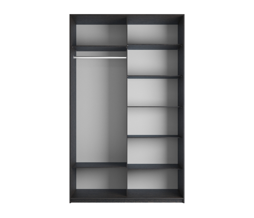 Шкафы-купе 2-х дверные, Шкаф Прайм дуо Зеркало+зеркало 2300 х 1200 х 570