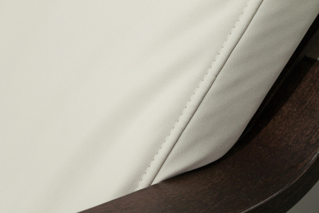 Кресло для отдыха, Кресло Эльба (Чехол с подголовником) Темный орех — молочный