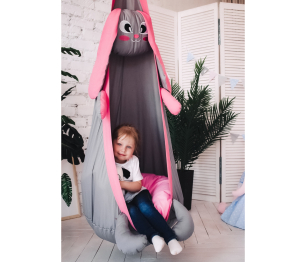 Подвесное кресло КОКОН -Игрушка Заяц