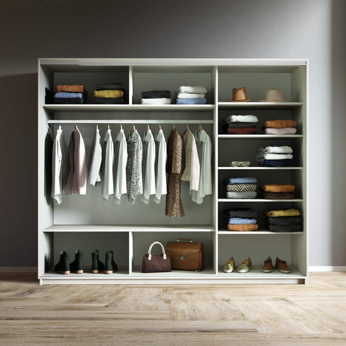 Шкафы-купе 3-х дверные, Шкаф-купе Экспресс 3-х дверный Фотопечать Калейдоскоп Стекла 180х60х240