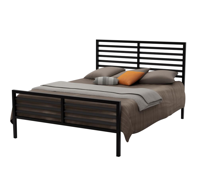 Кровати 120 см, Кровать в стиле лофт Даллас 1.2