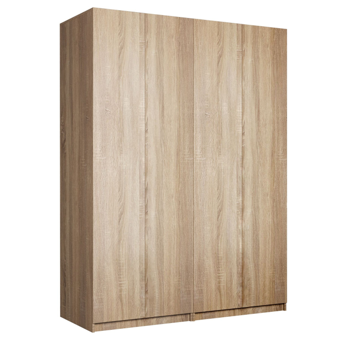 Шкафы распашные, Распашной шкаф Локер 800+800 (Гармошка с системой Push to Move/Правый) с ящиками и полками справа