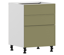 Квадро, Квадро стол 3 ящ 60х82 см