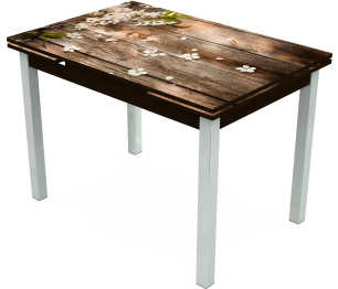 Стол Аккорд Фотопечать Опора Хром (1100/1700*774*740)