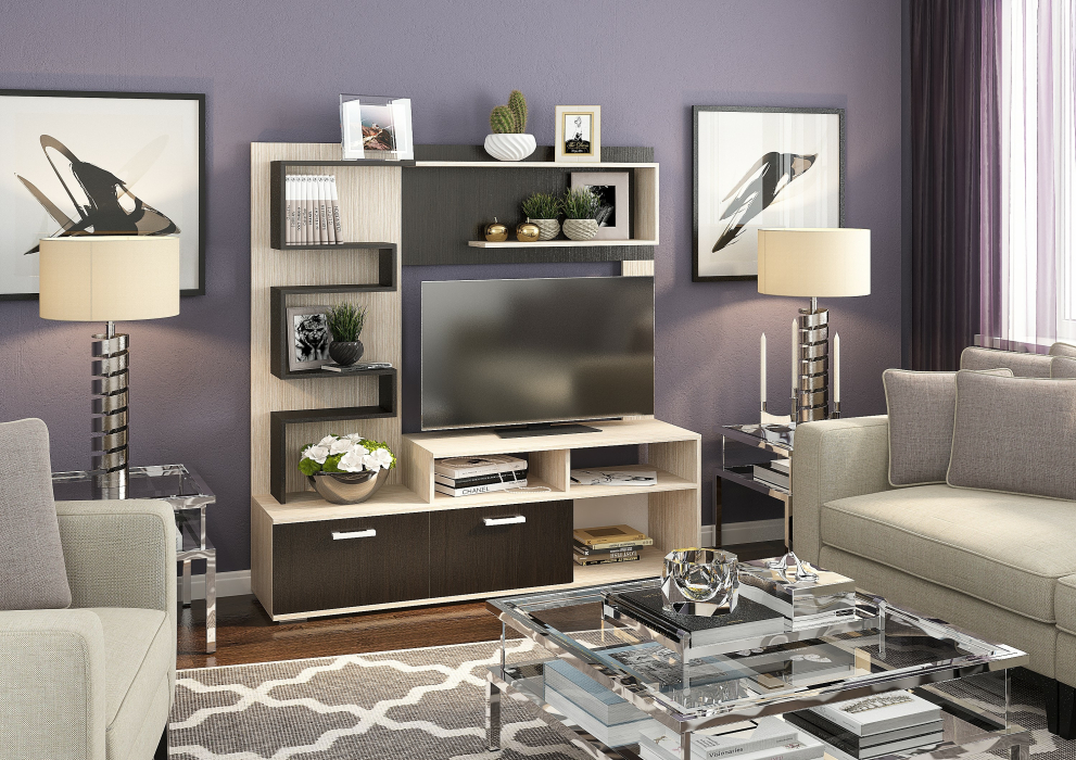 Стенки для гостиной, Гостиная Бергамо