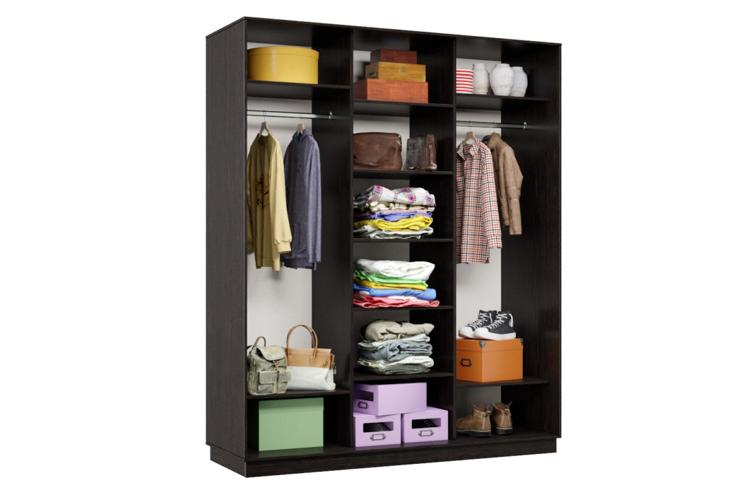 Шкафы-купе, Шкаф-купе Премьер 28 (14;14;14) трёхдверный