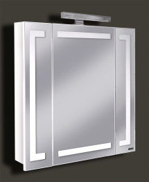 Калпе вк Шкаф зеркальный Дуглас 700 с подсв.