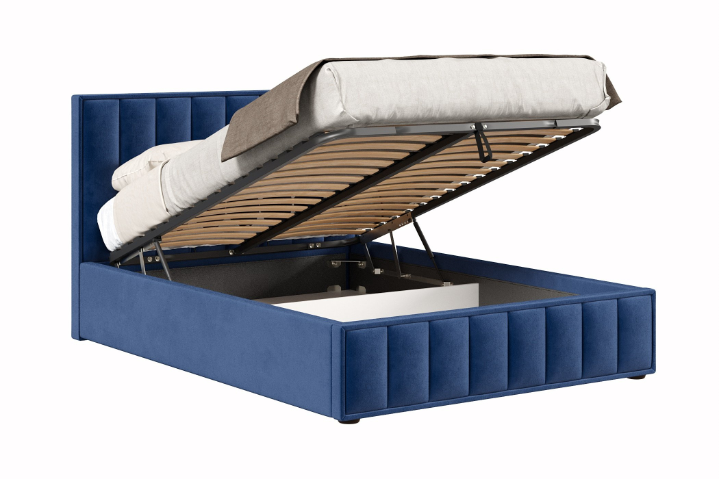 Мягкая кровать, Кровать Анкона 1400 с подъёмным механизмом
