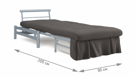 Кресло-кровать Роджер коричневый