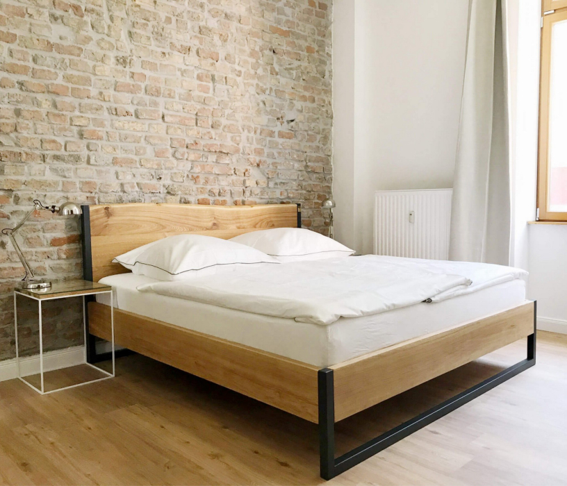 Кровати 90 см, Кровать в стиле лофт Ардено 0.9