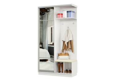 Прихожая Премьер 01 Лайт Мини 11 Правая Мягкая