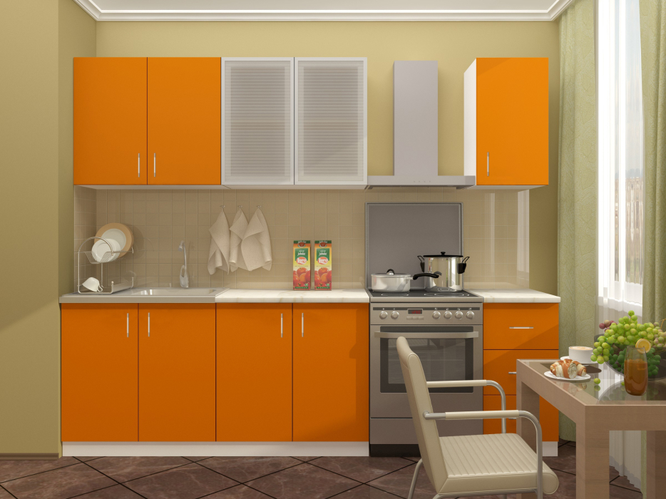 Кухня, Кухня ЛДСП Манго 2.0 м