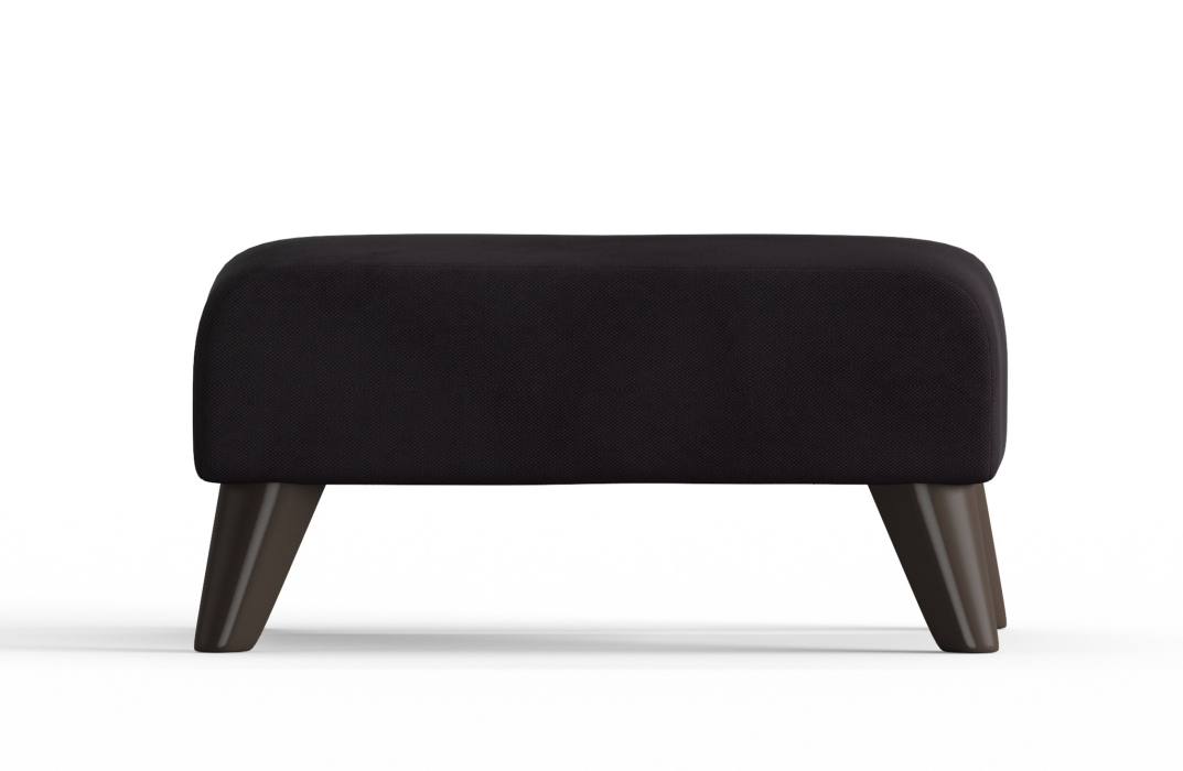 Пуф в прихожую, Пуф Барон на ножках, велюр