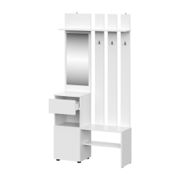 Вешалка с зеркалом Серия 2 МС Токио