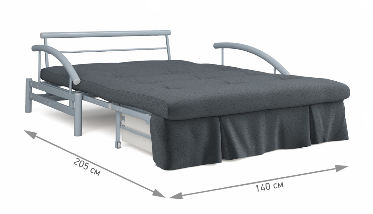 Большие диваны, Диван-кровать Роджер Комфорт серый