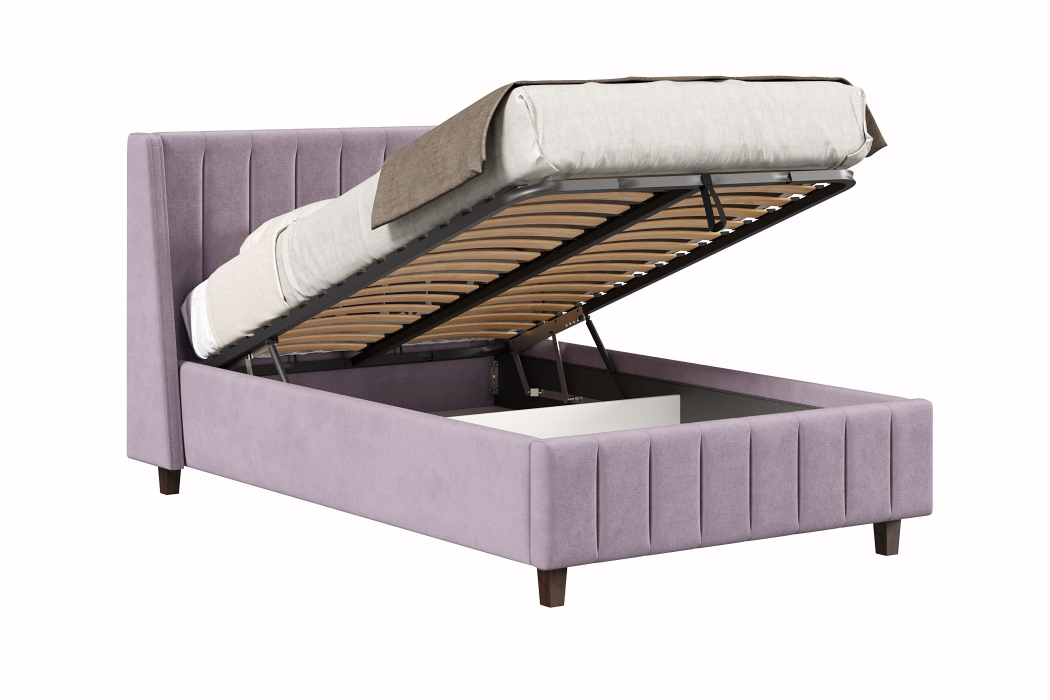 Мягкая кровать, Кровать Милана 1200 с подъёмным механизмом