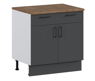 Кейл стол 1 ящ, 2 дв, 80х86 см