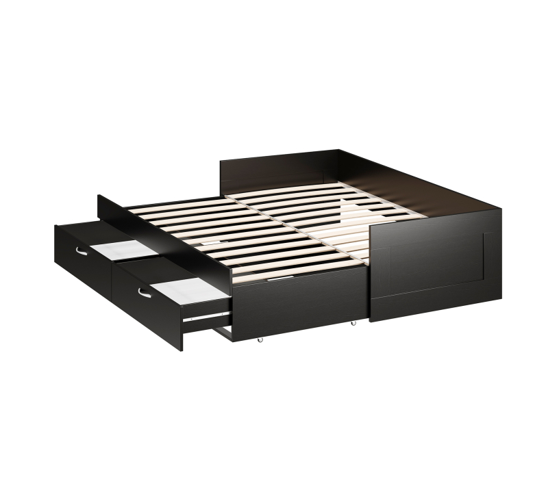 Кровати одноярусные, СИРИУС кровать раздвижная 90х200 RU