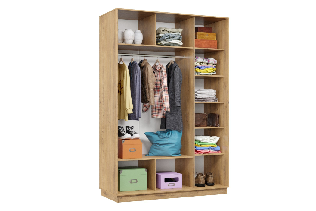 Шкафы-купе 2-х дверные, Шкаф-купе Премьер 12 (01ЗГ;01ЗГ) фасады зеркало графит/двухдверный/Профиль чёрный муар