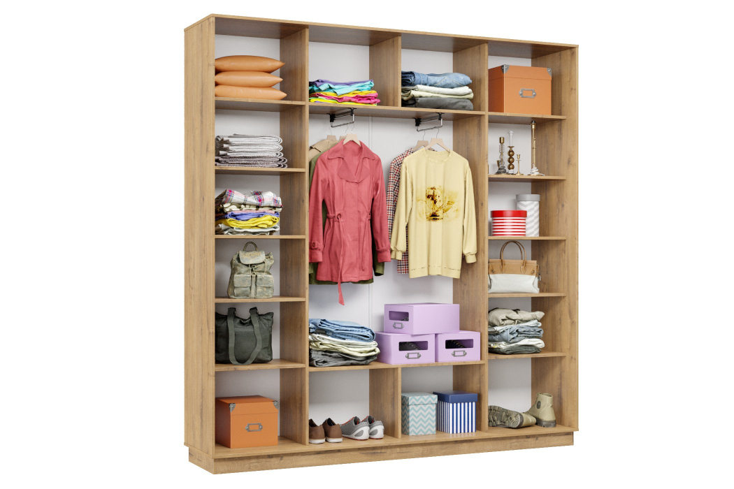 Шкафы-купе 3-х дверные, Шкаф-купе Премьер 33 (01ЗГ;01ЗГ;01ЗГ) фасады зеркало графит/трёхдверный/Профиль чёрный муар