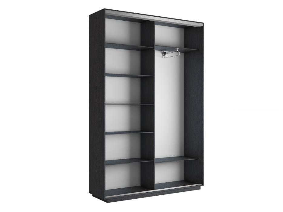 Шкафы-купе 2-х дверные, Шкаф-купе Экспресс Экспенс дуо 2400 x 1600 x 450