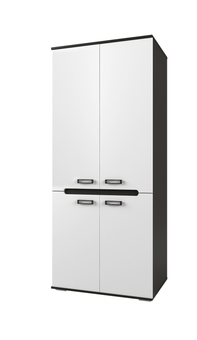 Стенки для гостиной, Гостиная МДФ ВИГО (венге/белый гл.) без шкафа