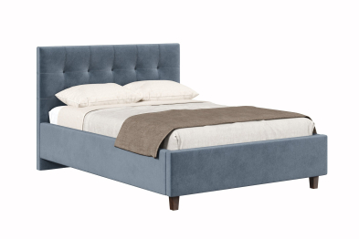 Кровать Турин 1400 с подъёмным механизмом, велюр