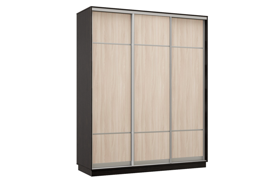 Шкафы-купе, Шкаф-купе Премьер Лайт 21 (08;08;08) трехдверный