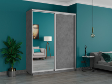 Шкафы-купе, Шкаф-купе Медиум Широкий, 180х60х240