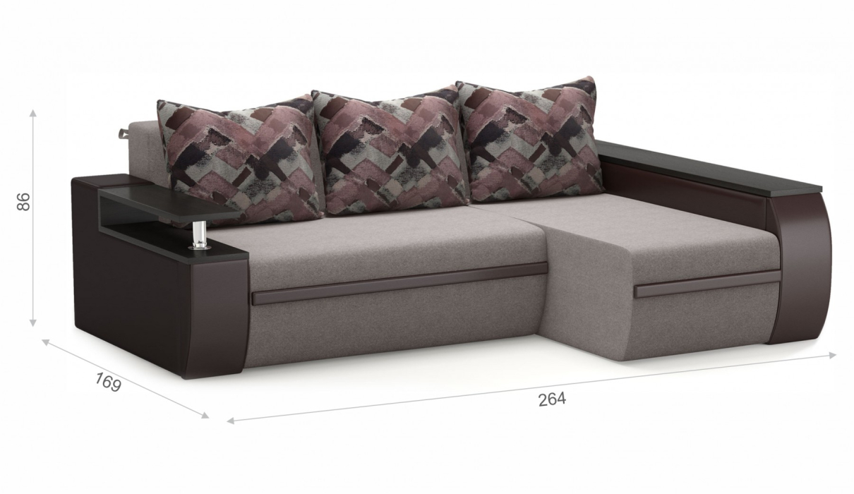 Диваны угловые, Атика NEW угол левый