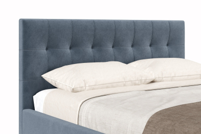 Кровать Турин 1600 с подъёмным механизмом,  велюр