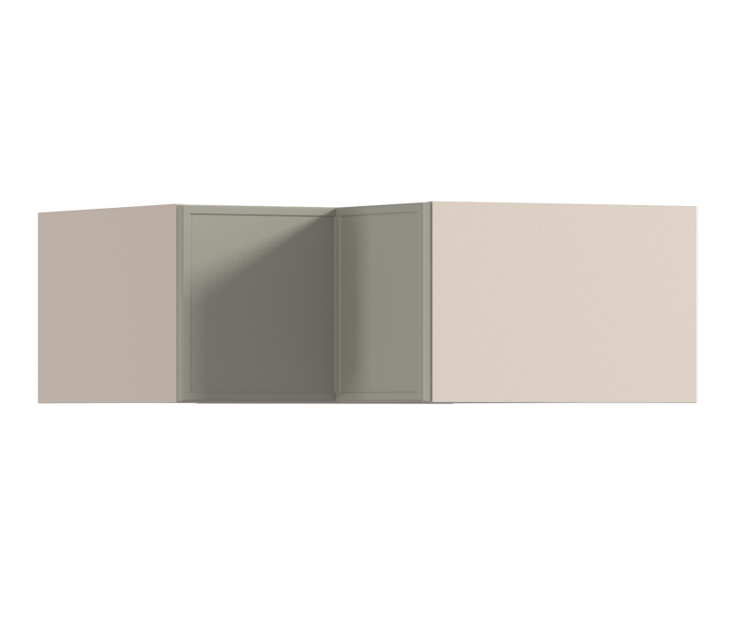 Квадро, Квадро шкаф навесной угловой 2 дв 90х36 см