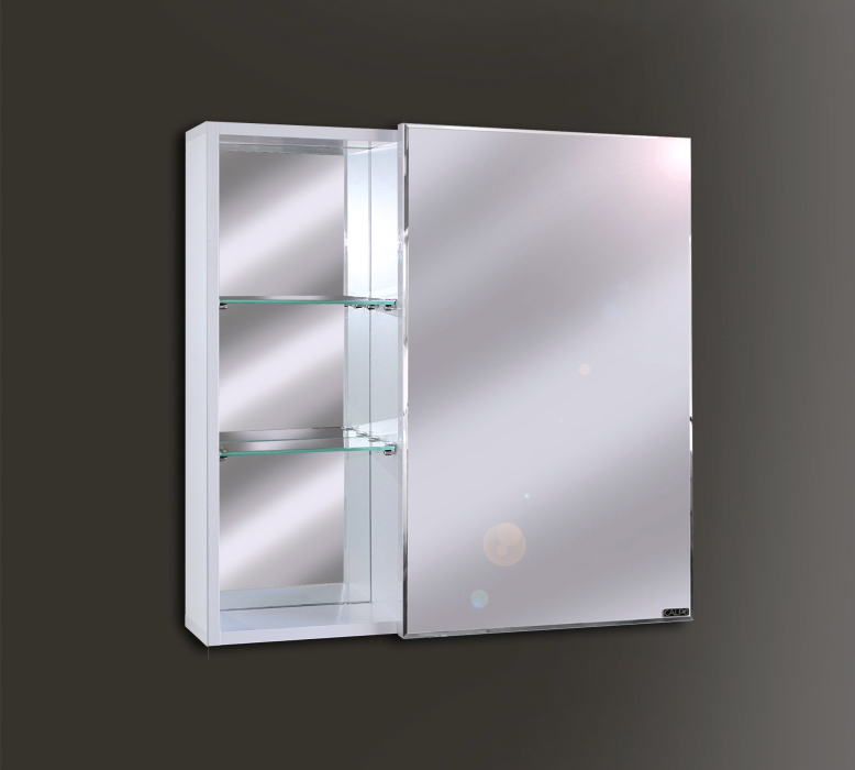 Шкафы с зеркалом, Шкаф зеркальный Ленаро 700