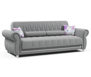 Диван-кровать прямой Роуз книжка,велюр