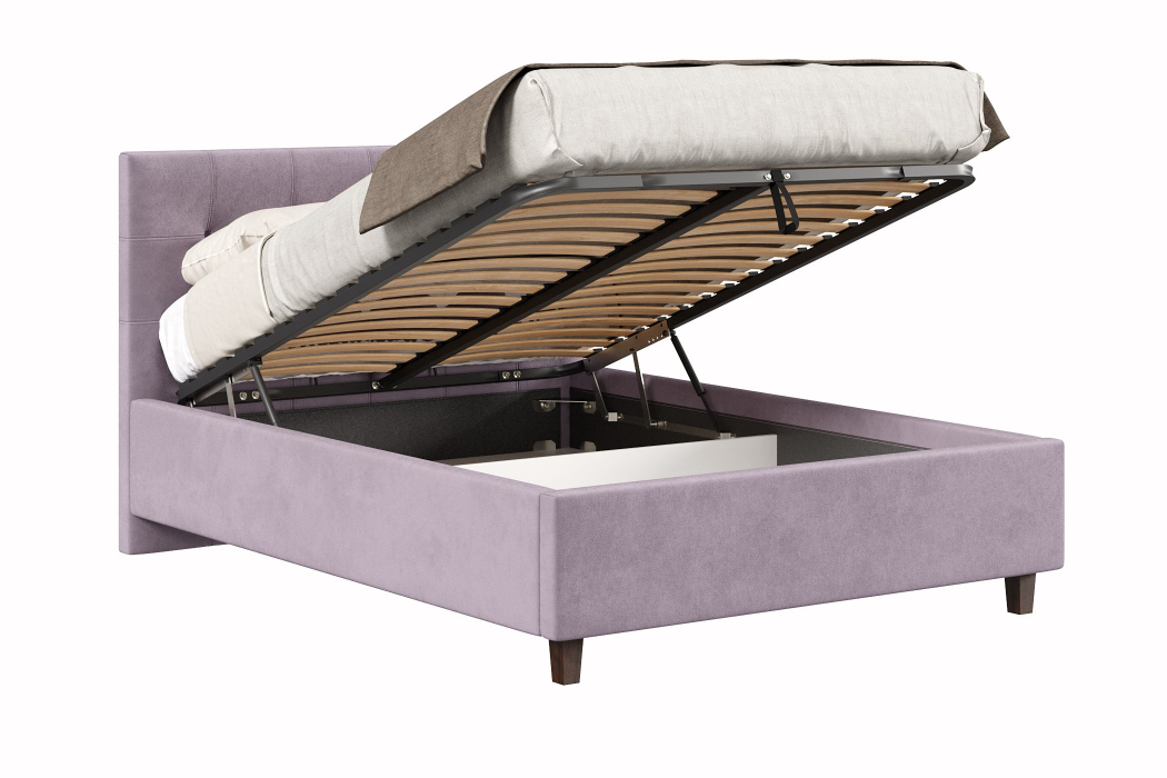 Мягкая кровать, Кровать Турин 1400 с подъёмным механизмом