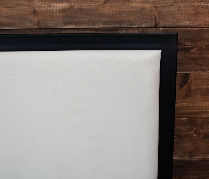 Кровати 90 см, Кровать в стиле лофт Лоренцо 0.9 (Черный)